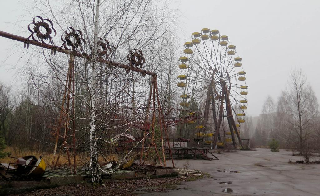 Atracția abandonată de la Cernobâl