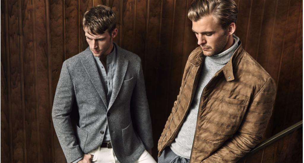 Sortiment de bărbați în magazinele Massimo Dutti din Moscova