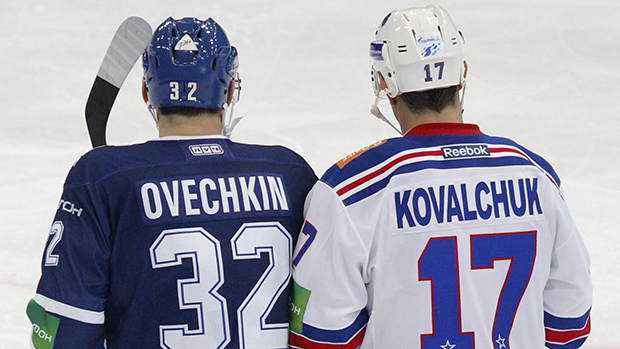 A. Ovechkin și I. Kovalchuk