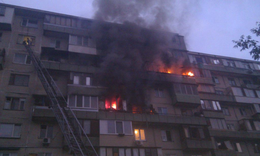 Utilizarea unei scăpări de incendiu în caz de incendiu